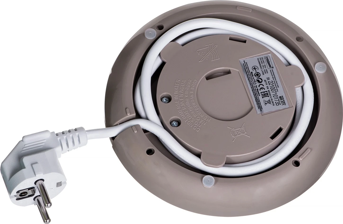 Vrelček za vodo Maestro MR-071, 1 L, črn