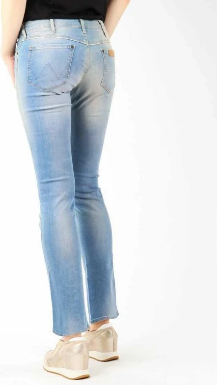 Ravne jeans hlače Wrangler, Vintage Dusk, ženske
