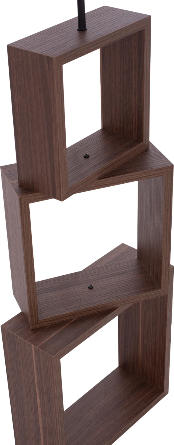 Talna svetilka MDF orehovo rjava FH7608.01 D38x140 cm