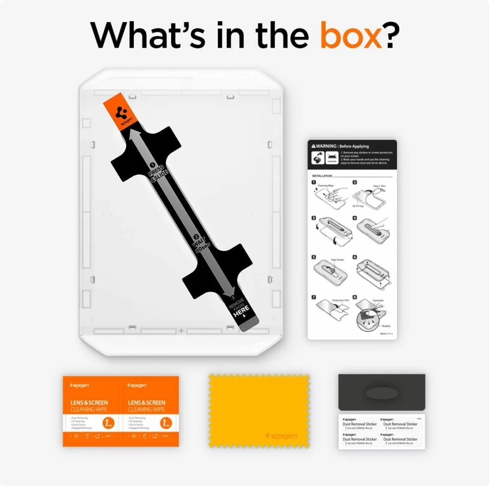 Zaščitno steklo Spigen Glas.tR EZ Fit za iPad Pro 13'' 2024, prozorno