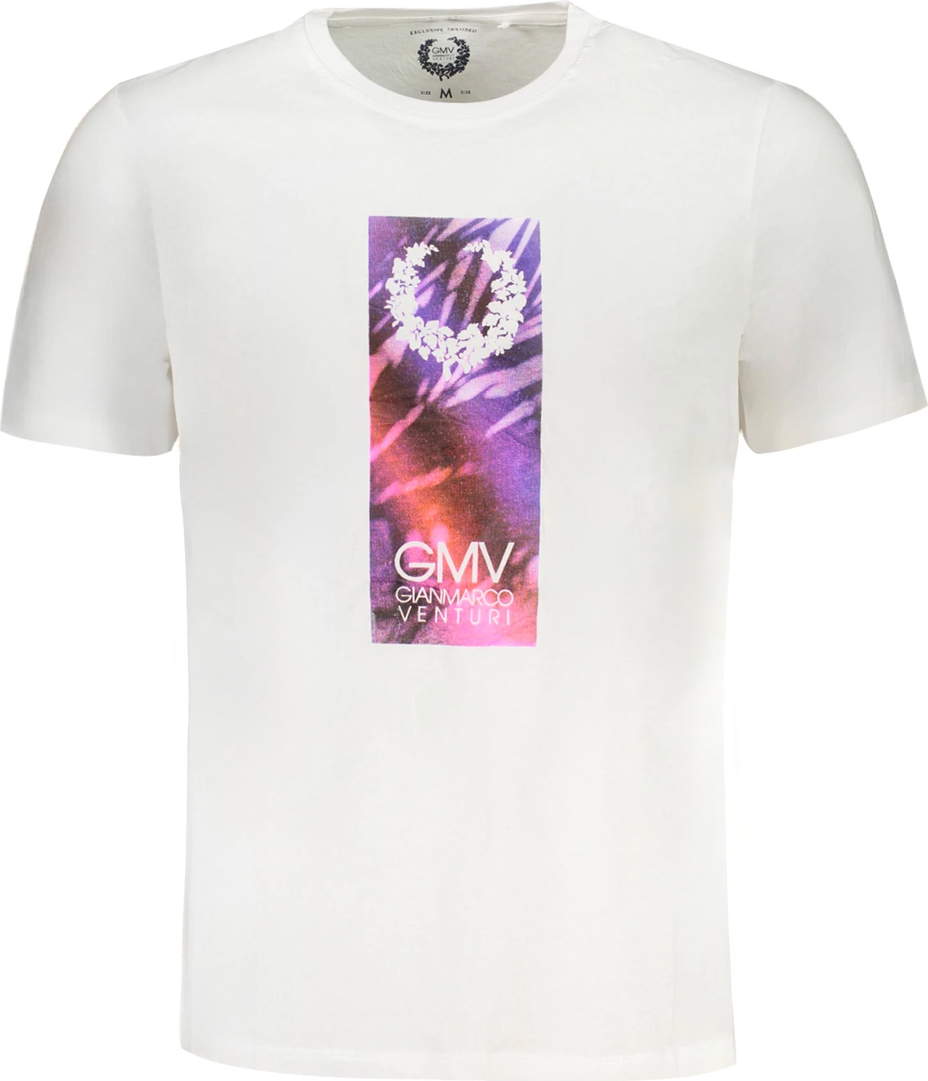 Majica za moške GIAN MARCO VENTURI, bela