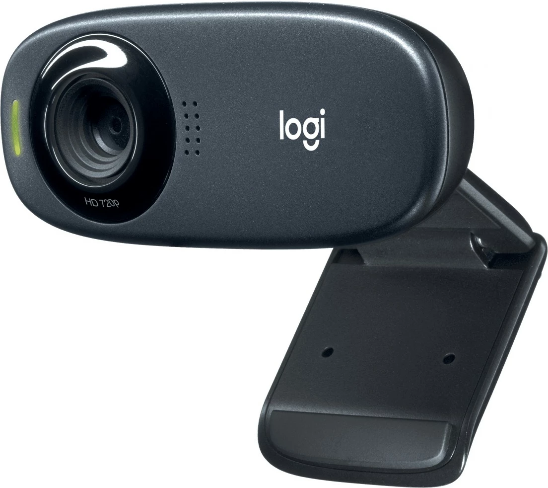 Webkamera Logitech C310 HD, 720p, 30 fps, USB, črn