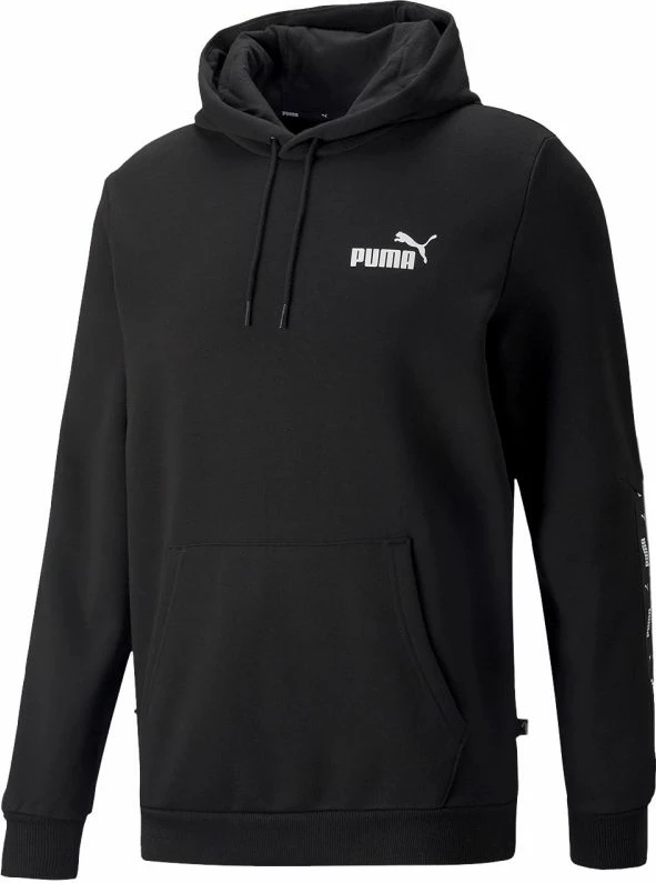 Odrasla moška kapa Puma ESS+ Tape Hoodie FL, črna