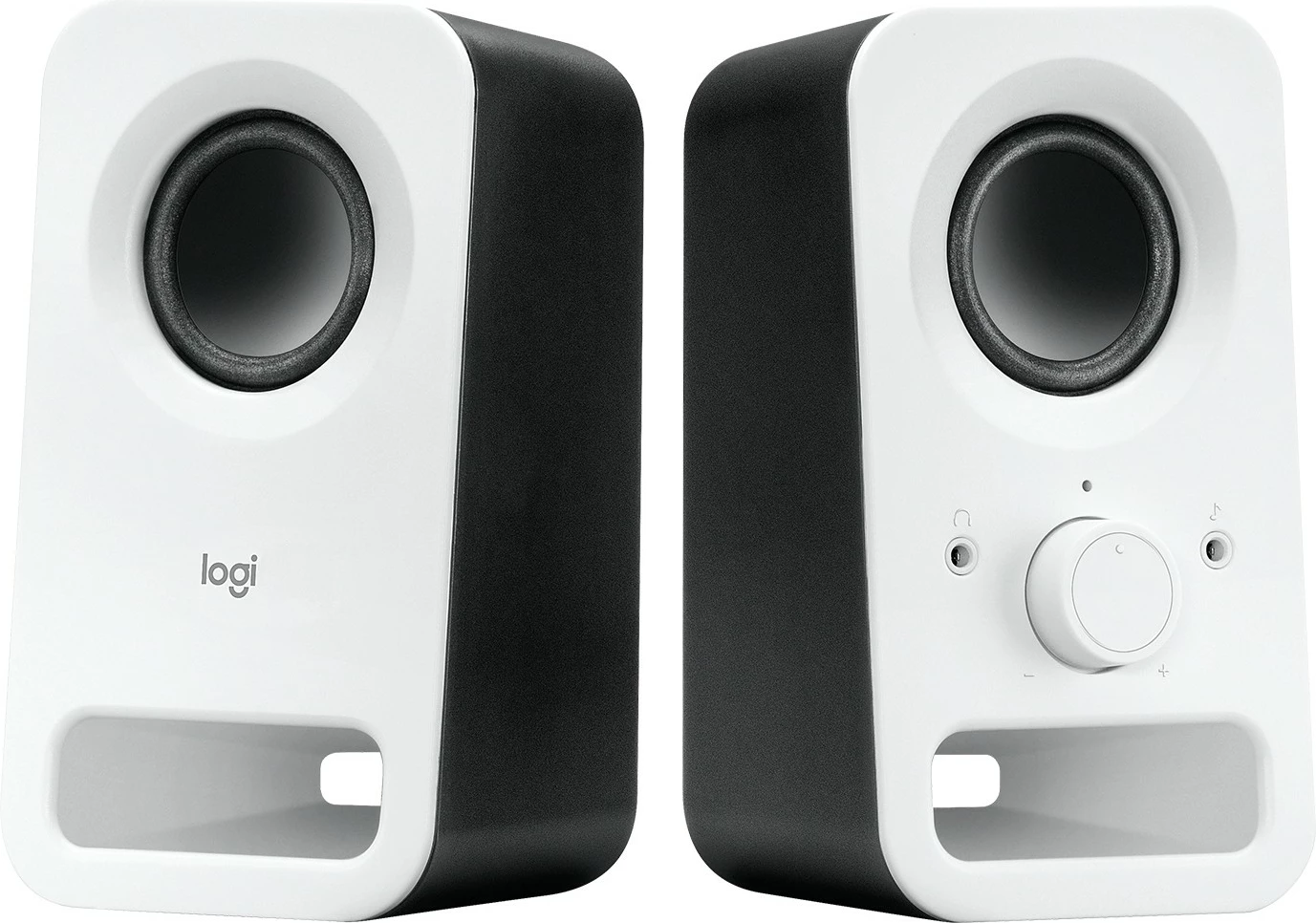 Multimedijski zvočniki Logitech Z150, 2.0-kanalni, žični, 3 W, beli