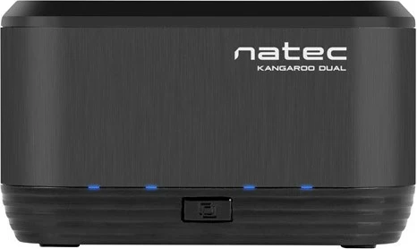 Docking postaja za HDD/SSD 2,5'' + 3,5'', USB 3.0, črna, Natec Kangaroo Dual NSD-0955