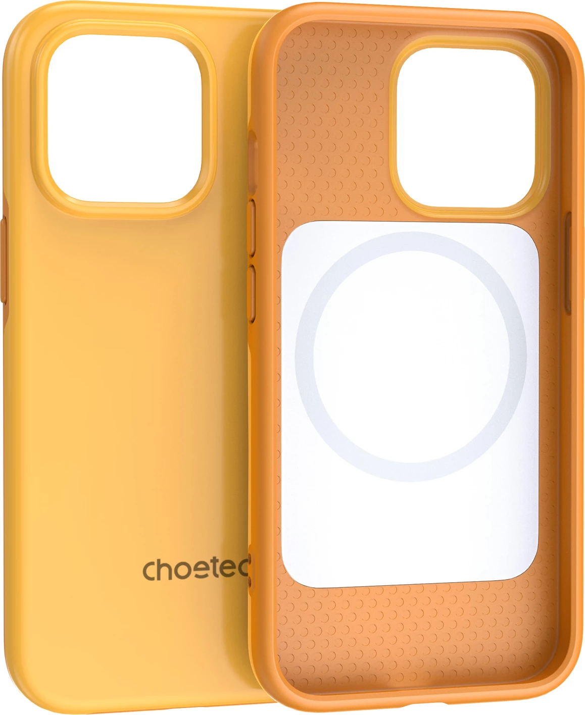 Ovitek za iPhone 13 Pro, Made For MagSafe, Choetech PC0113-MFM-YE, oranžen