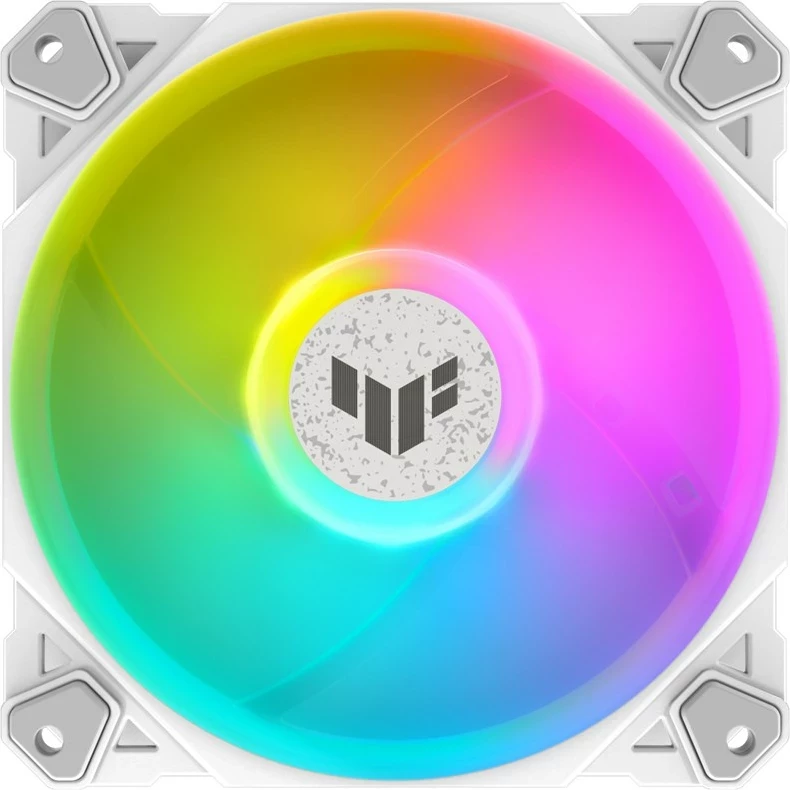 Ventilatorji 12 cm, 3 kosi, beli, ARGB - ASUS TUF GAMING TF120 WHITE EDITION