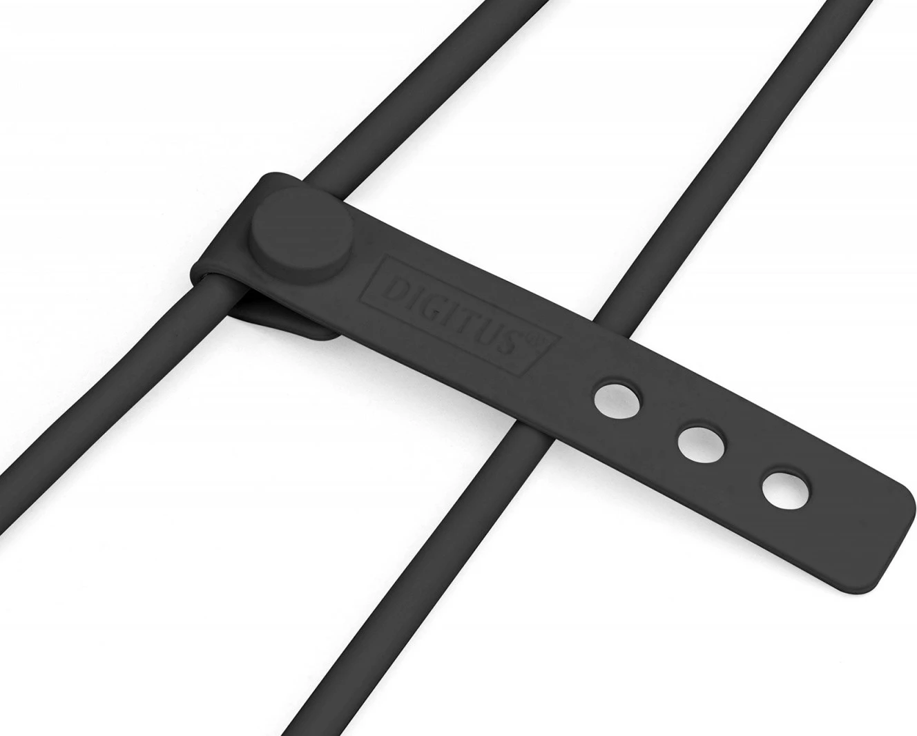 Silikonski kabel USB-A na USB-C Digitus AK-300340-010-S, 1 m, črn