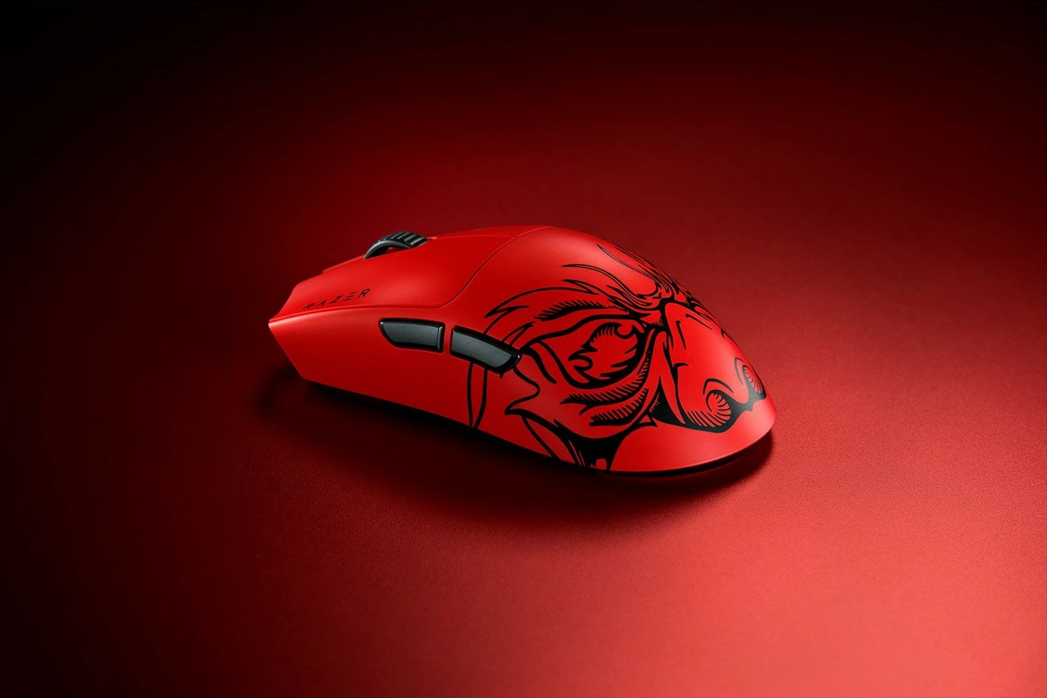 Miška Razer Viper V3 Pro Faker Edition, brezžična, 35000 DPI, rdeča