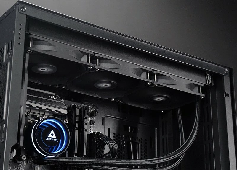 Ftohenje CPU, Chieftec ICEBERG 360 DARK, 360 mm, ARGB