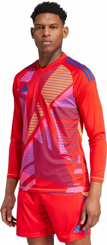 Vratarjska majica za moške, adidas, rdeča