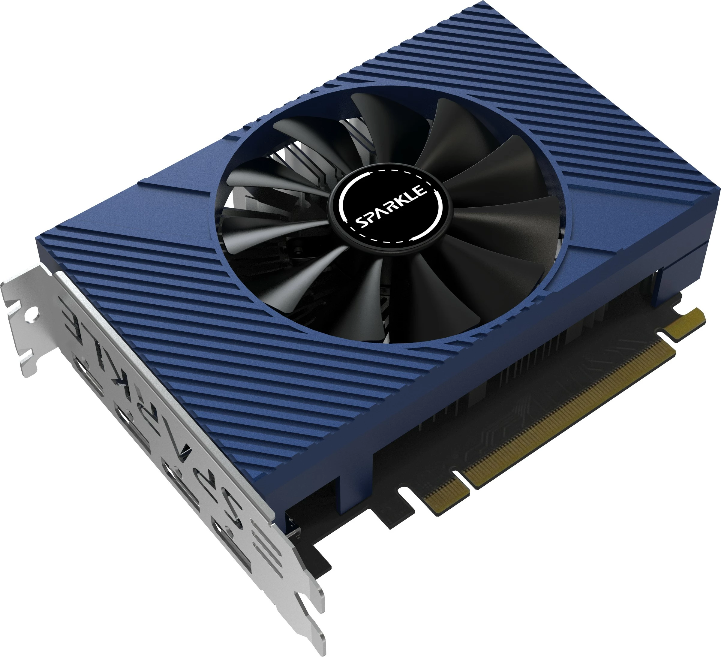 Grafična kartica Intel Arc A380 ELF Sparkle, 6 GB GDDR6, PCIe x8 4.0, modra