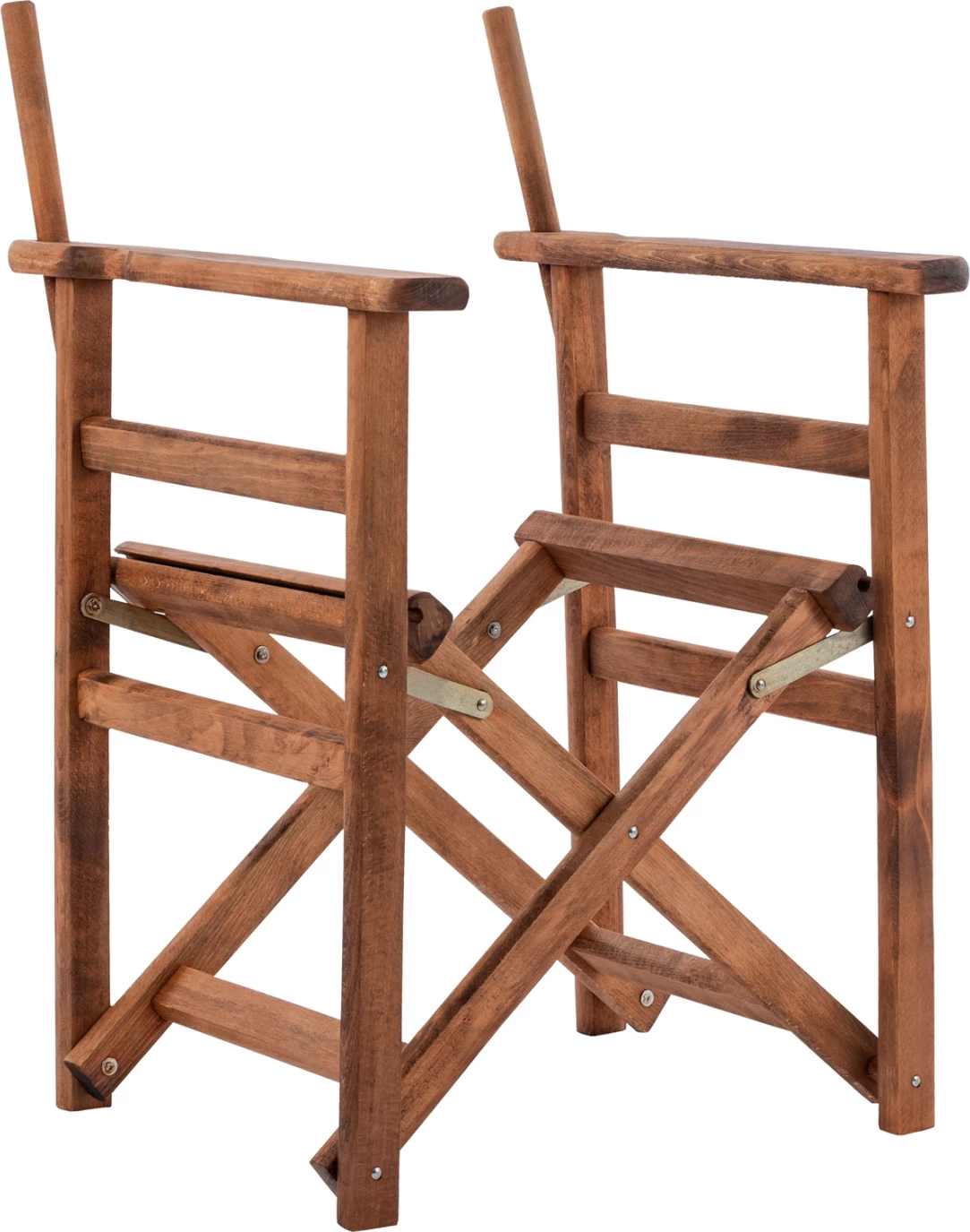 Okvir direktorskega naslanjača Limnos v barvi oreha Limnos FH5574.01 57x54x88,5 cm