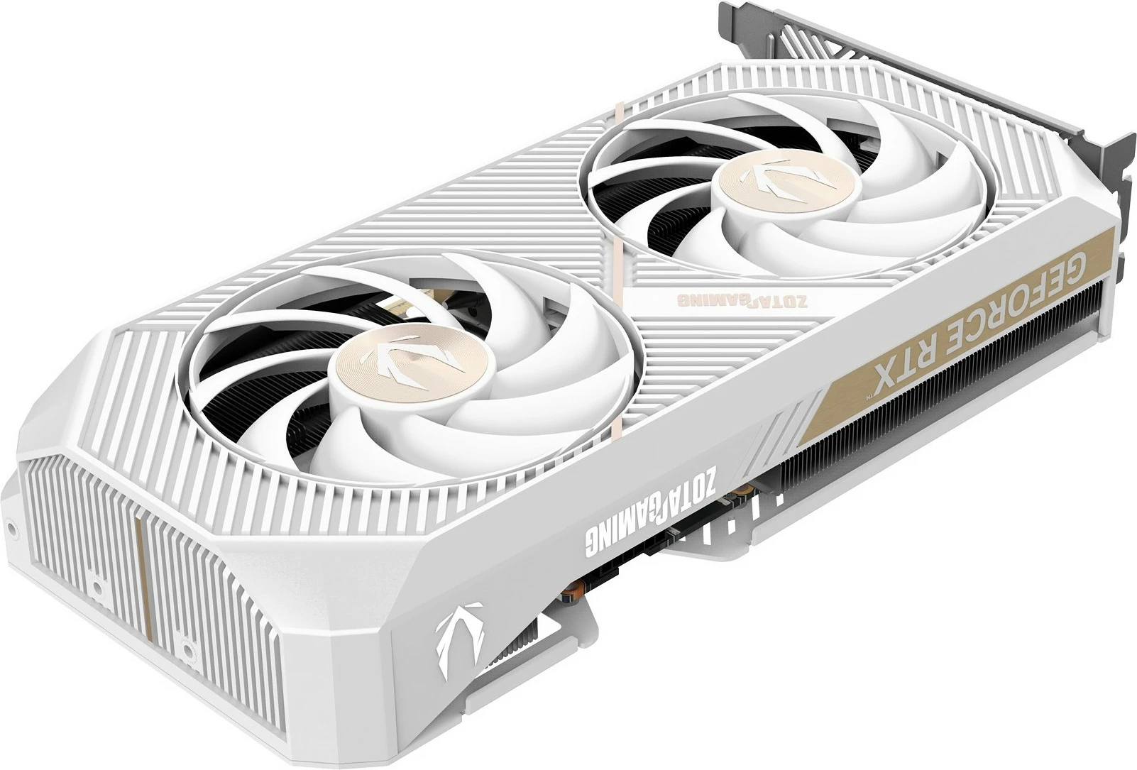 Grafična kartica RTX 5070 Twin Edge OC Zotac, 12 GB GDDR7, bela