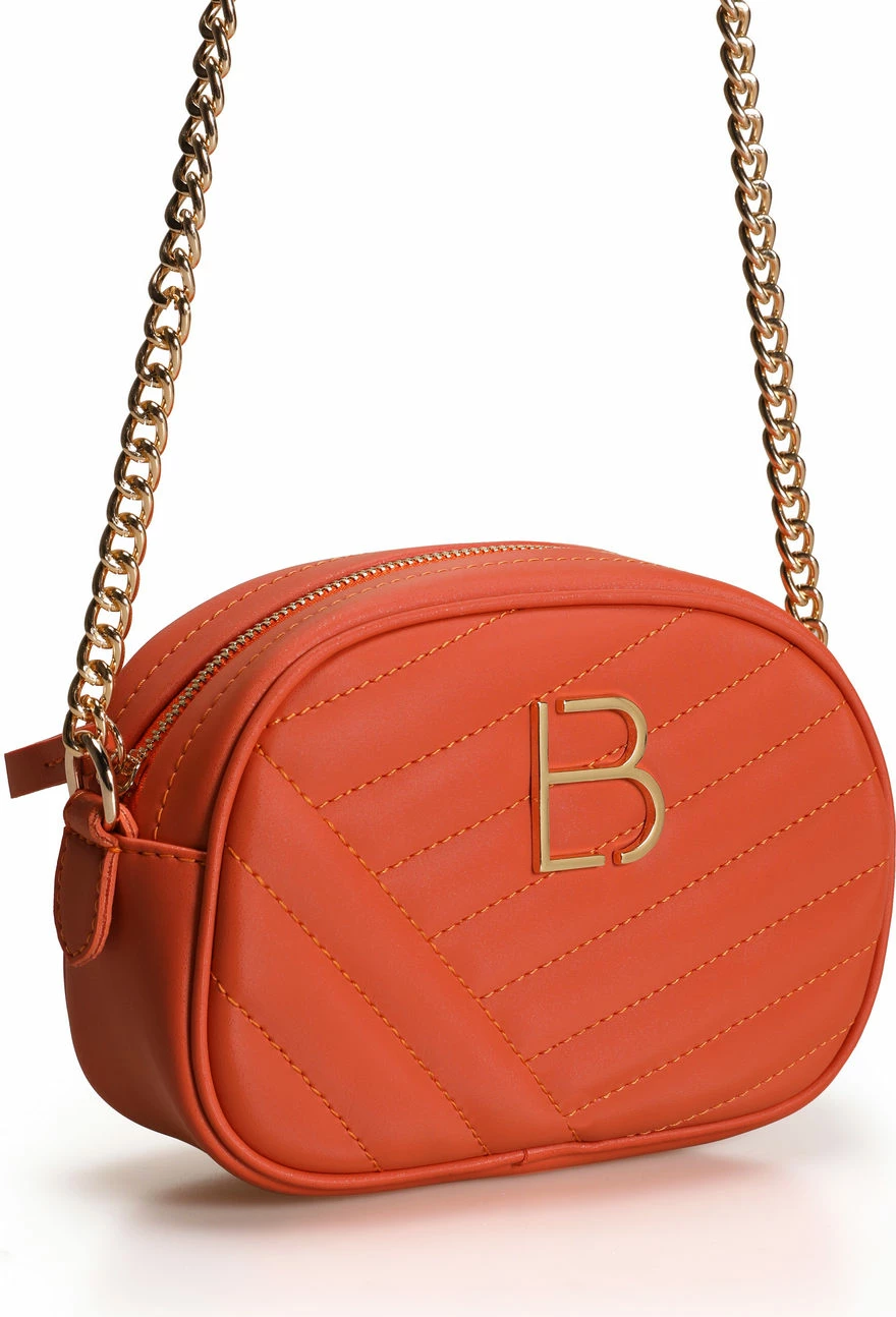 Crossbody torbica oranžna Lucky Bees, 1298