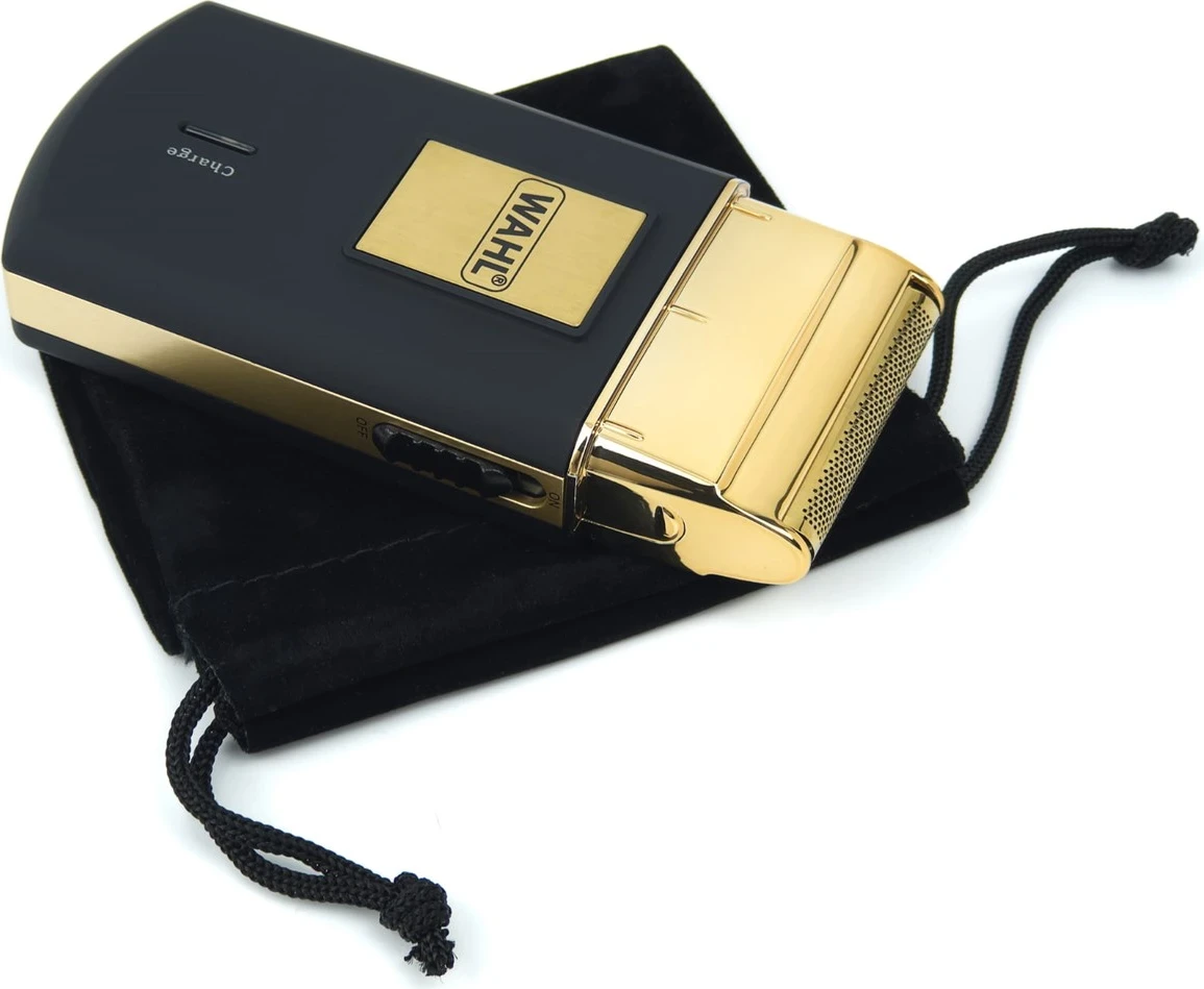 Potovalni brivnik Wahl Gold Edition 07057-016, črn