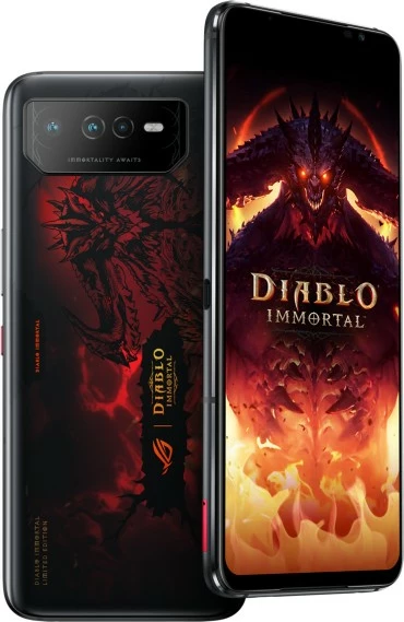 Igralni telefon ROG Phone 6 Diablo Immortal Edition, ASUS, 16 GB, 512 GB, 50 MP, Android 12, Hellfire Red
