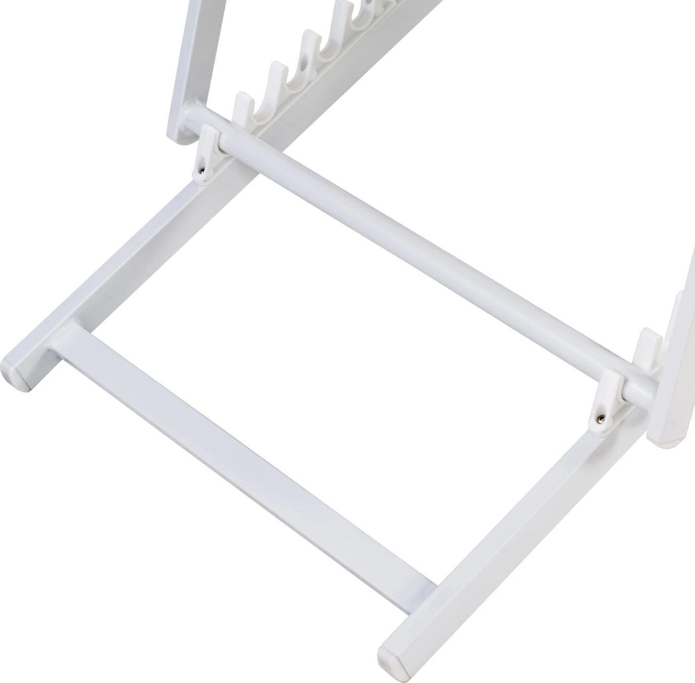 Profesionalni ležalni stol KEA FH5076.04 aluminij in textilene v beli barvi 59,5x102,5x94H cm