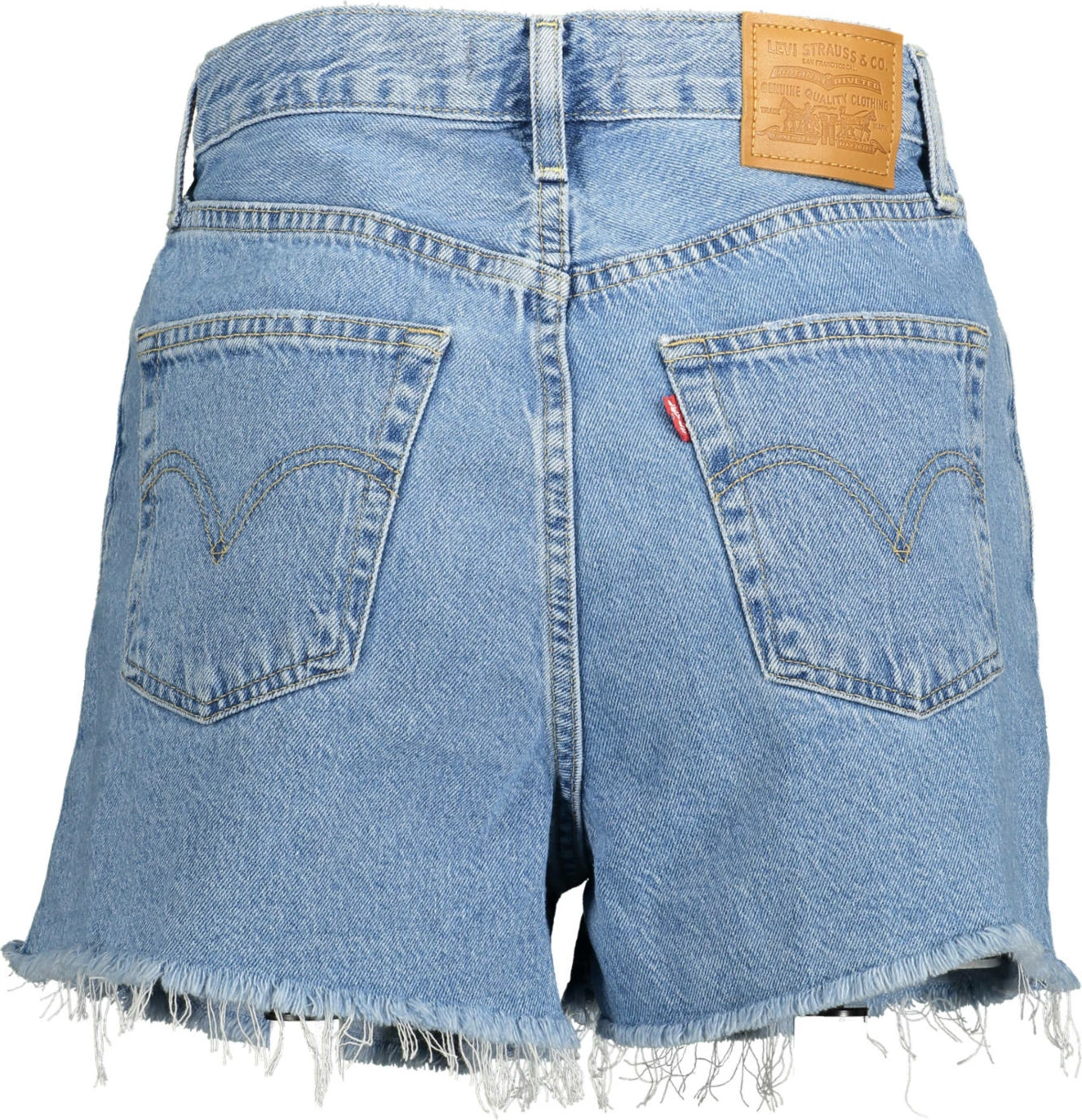 Jeans kratke hlače za ženske LEVI'S, svetlo modre