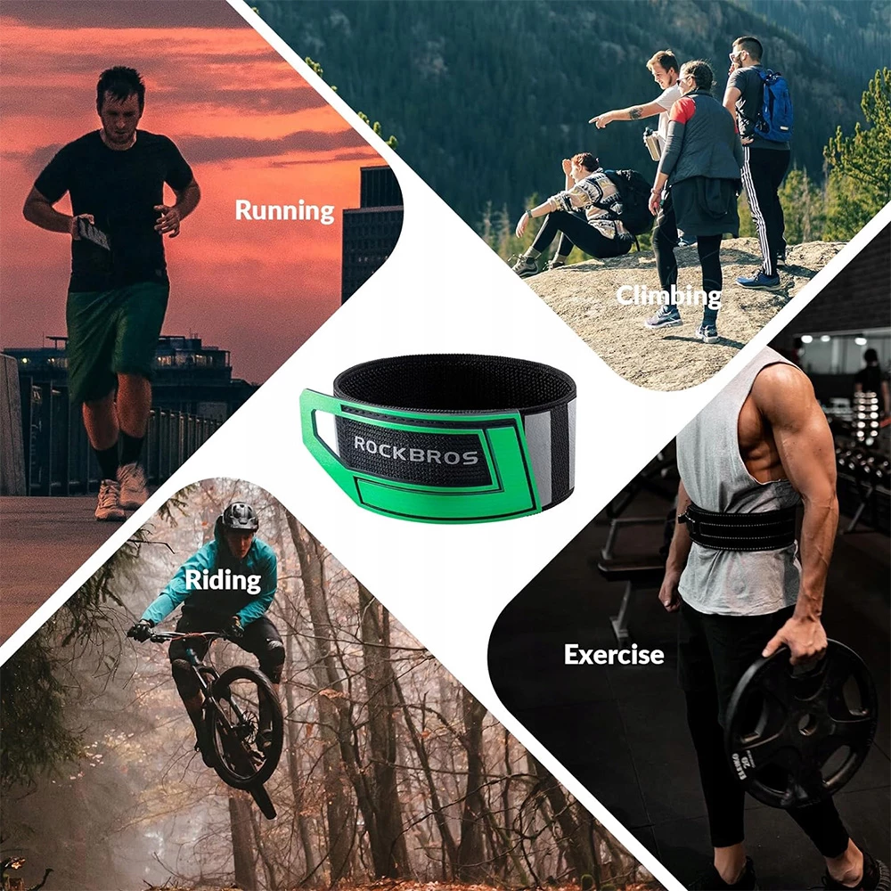 Reflektivni trak Rockbros 49210008001, zelen