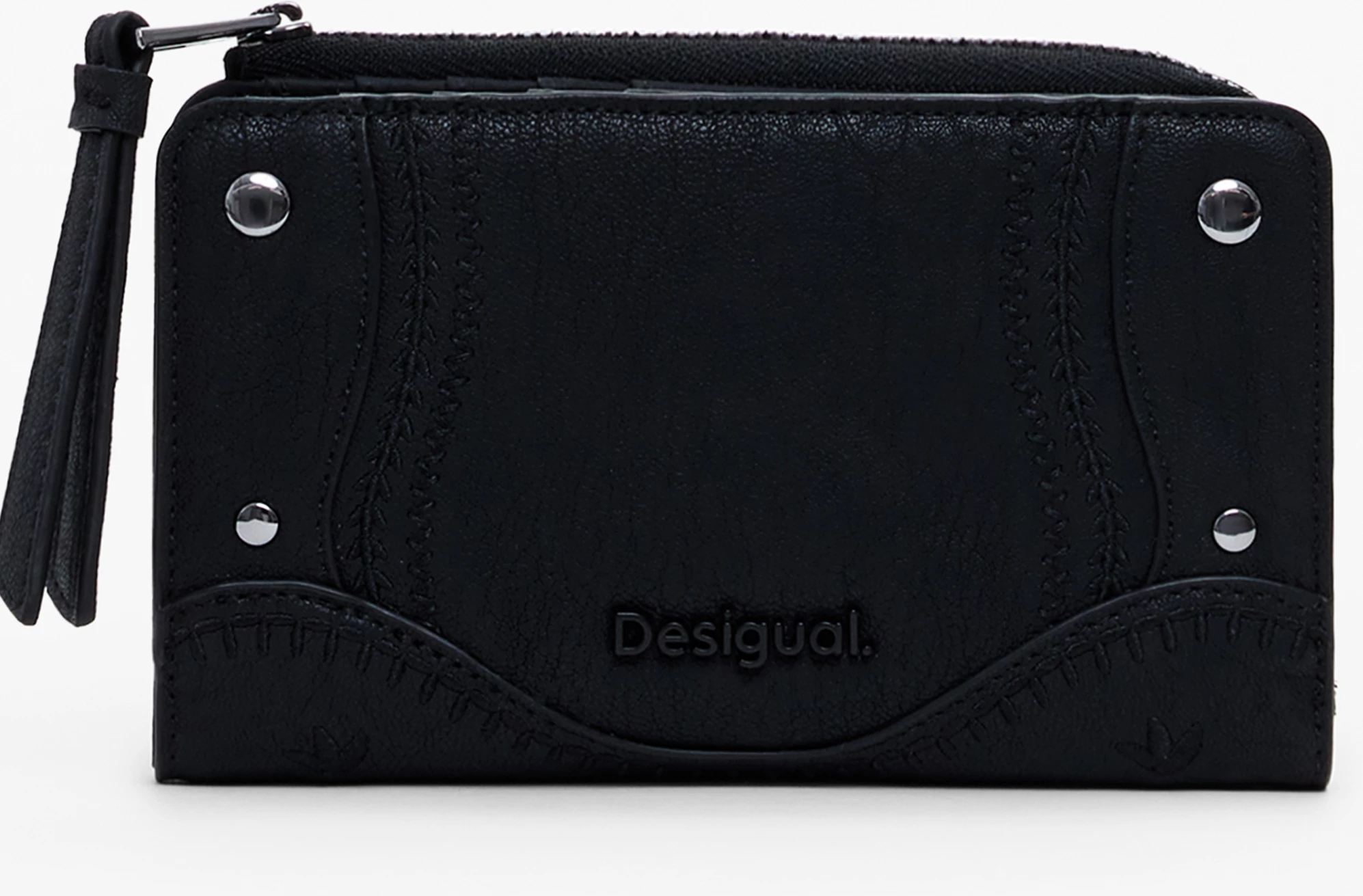 Denarnica za ženske DESIGUAL EMBRO PATCH EMMA, črna