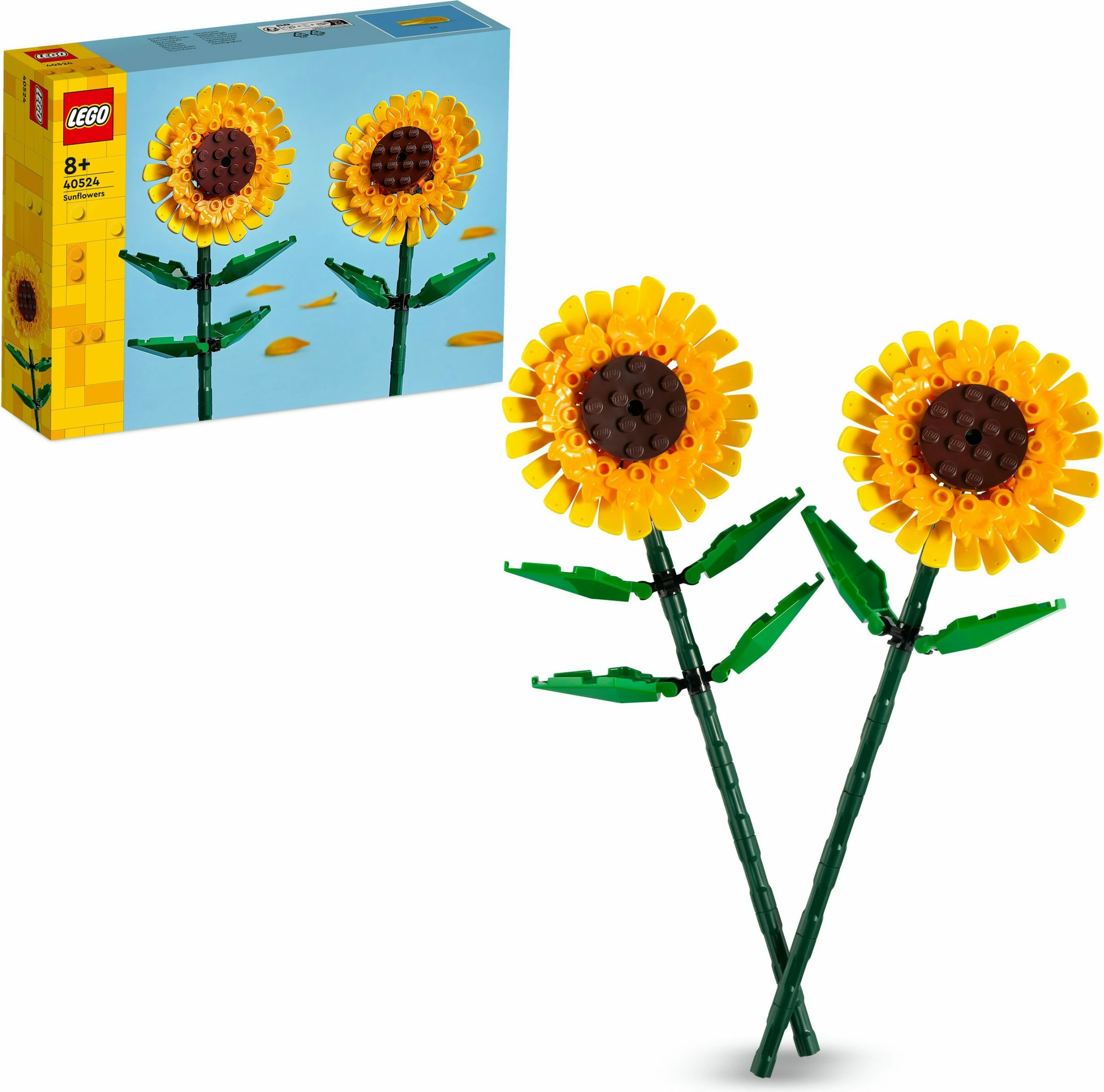 Set gradnje luči sončnice LEGO Botanicals 40524, večbarven