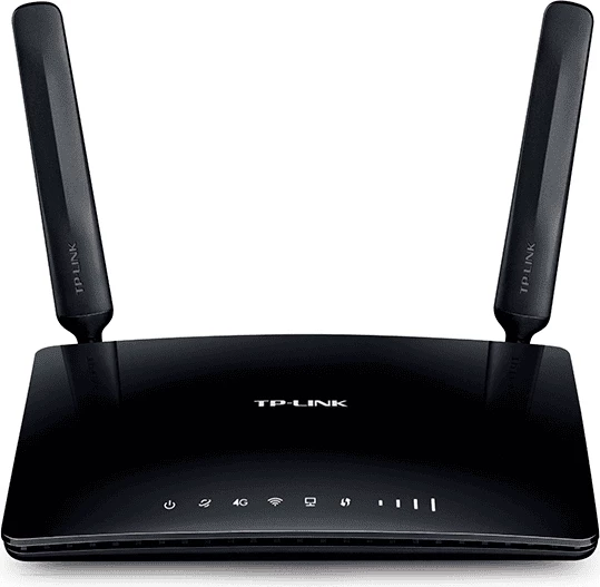 Usmerjevalnik 4G LTE z zunanjima antenama, TP-Link Archer MR200 V4, črn