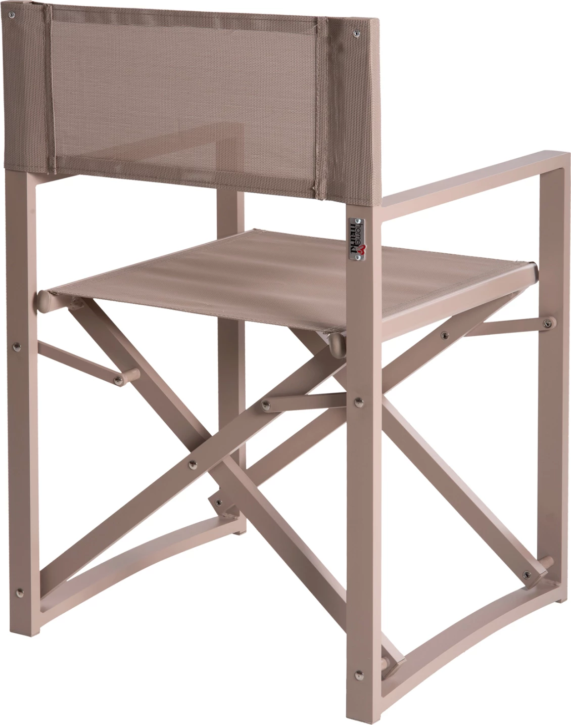 Režiserski stol aluminij DUPRE FH5094.03 barva šampanjca 57x48,5x85.5H cm