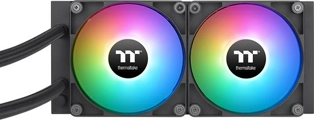 Vse-v-enem tekočinski hladilnik Thermaltake TT TH240 ARGB, 12 cm, 1500 RPM, 3300 RPM, 57.05 cfm, črn