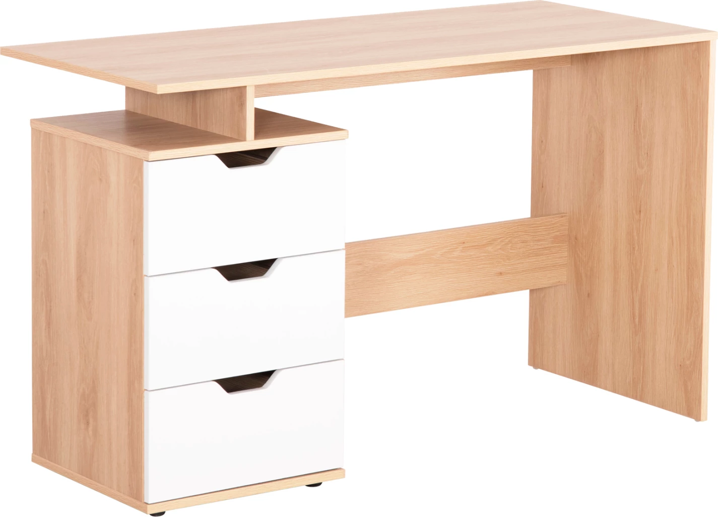 Tavlica s predali COLT FH18291 melamin, sonoma-bela, 120x53x75H cm