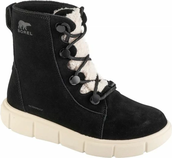 Čizme Sorel za ženske, črne