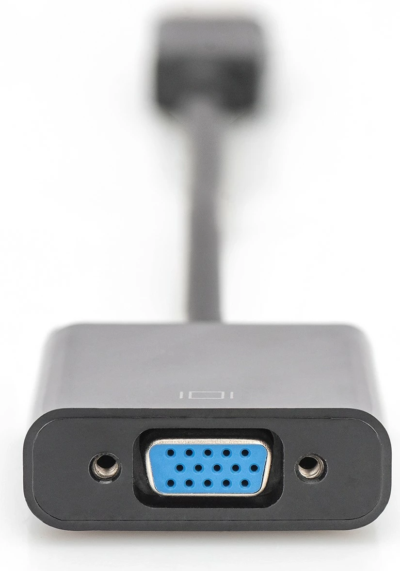 Adapter DisplayPort na VGA Digitus, 0,15 m, črn