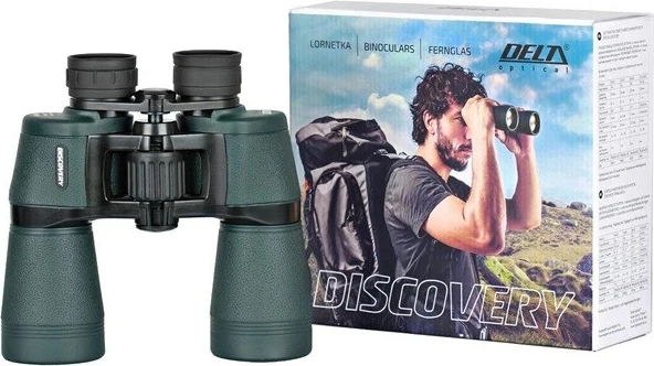 Dylbi 10x 50 mm DELTA Optical Discovery DO.DO-1201, zeleno/črne