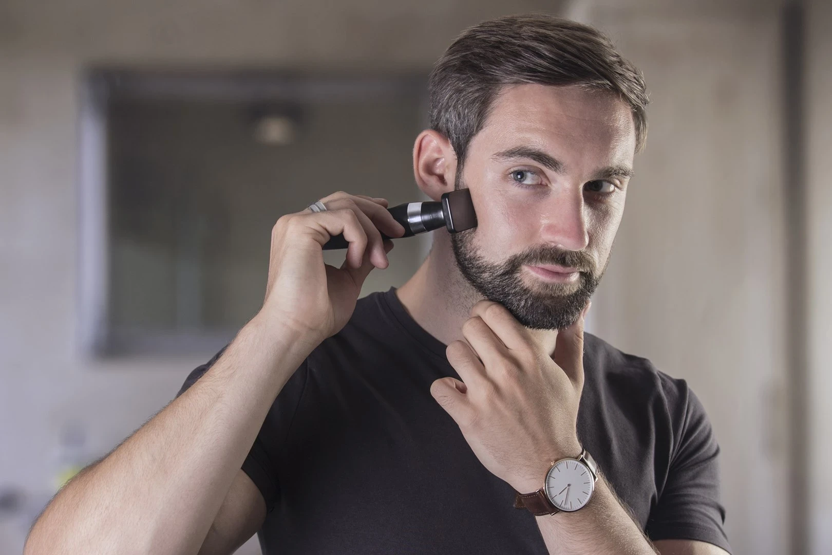 Potovalni set za nego Wahl Deluxe, inox, črn