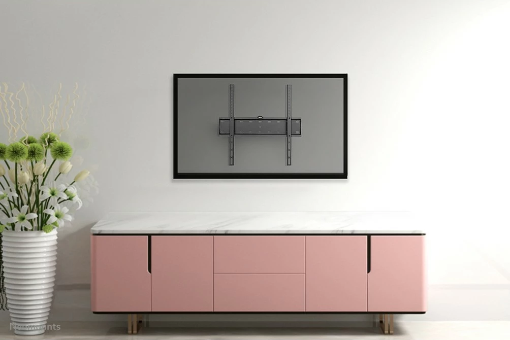 Stenski nosilec za TV, Neomounts FPMA-W300BLACK, fiks, 32–55 in., jeklo, črn