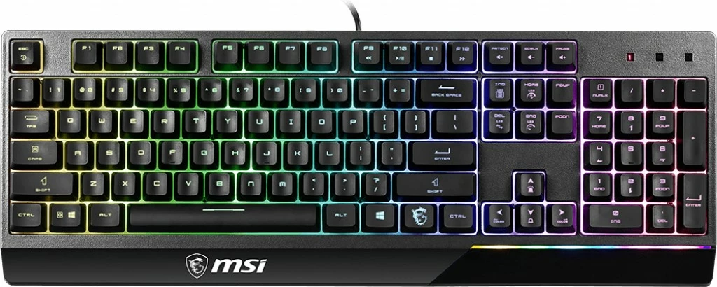 Gaming tipkovnica VIGOR GK30, RGB, DE postavitev, žična, USB, QWERTZ, črna