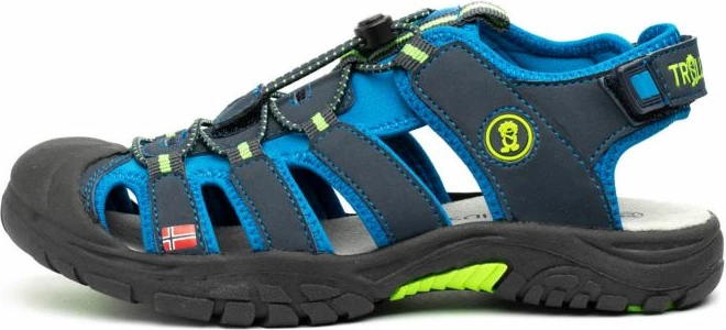 Otroške sandale Trollkids, modre