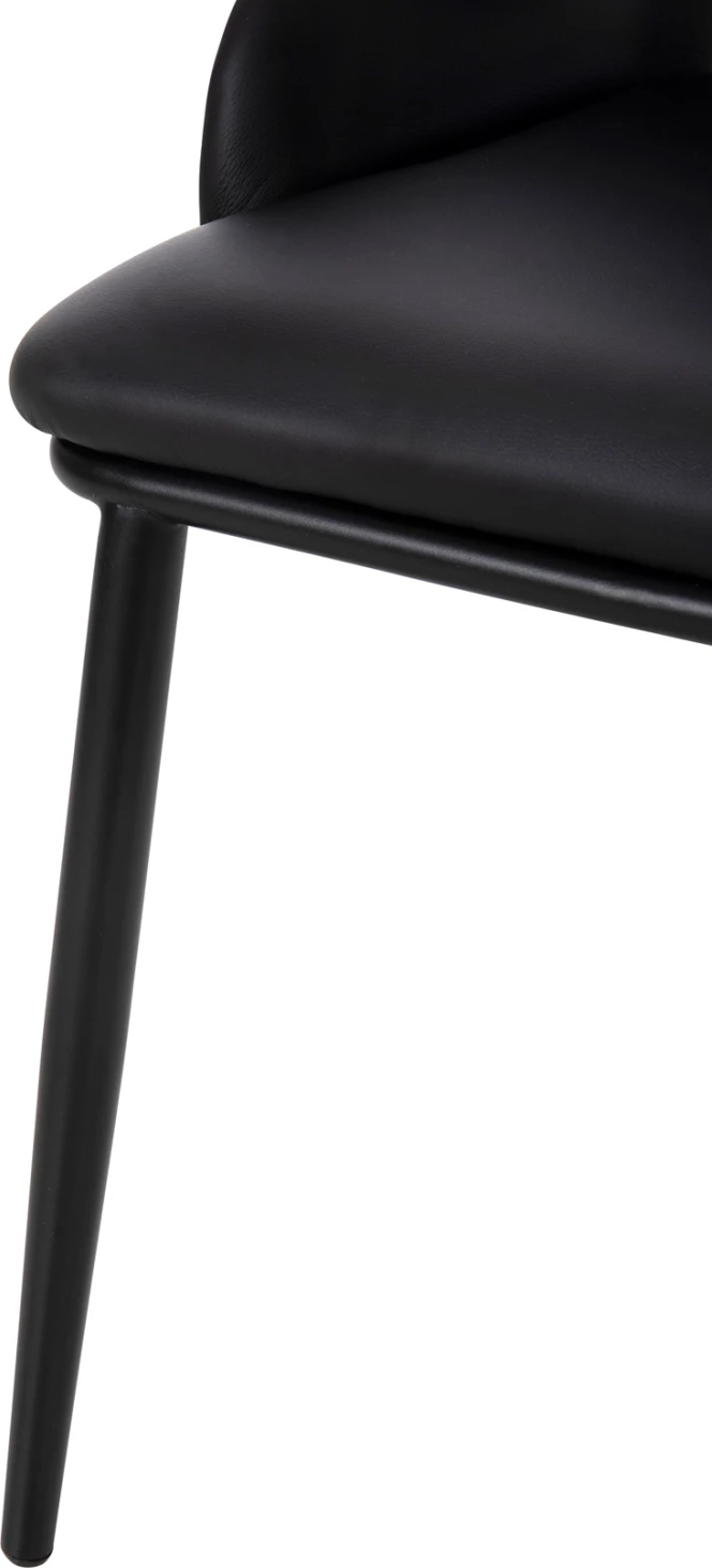 Jedilni set 5 kosov FH11965 miza DENTY in 4 stoli DELF (črna)