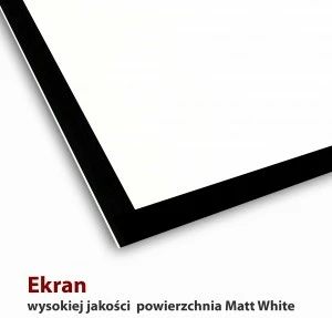 Električni projekcijski zaslon ART EL F120, 120" (244 x 183 cm), 4:3, z daljinskim upravljalnikom
