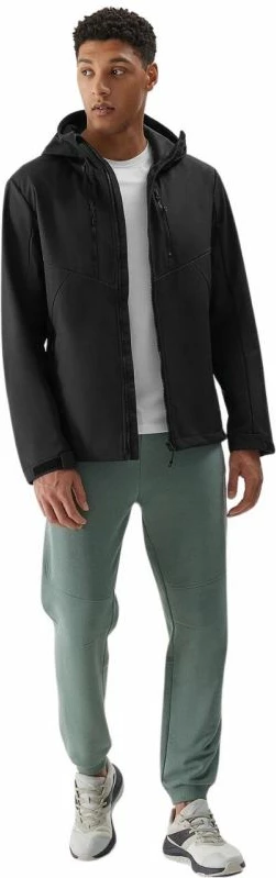 Softshell jakna za moške 4f, črna