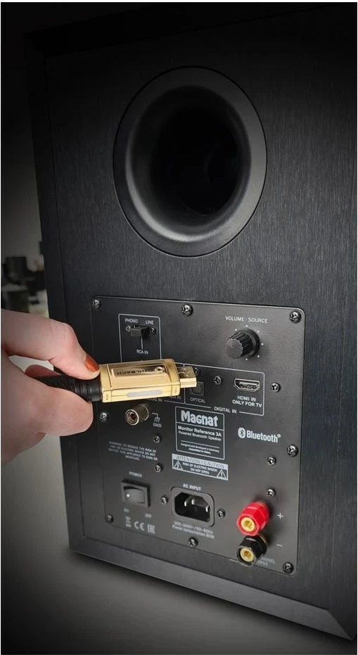 Aktivne zvočnike Magnat Monitor Reference 2A, črni