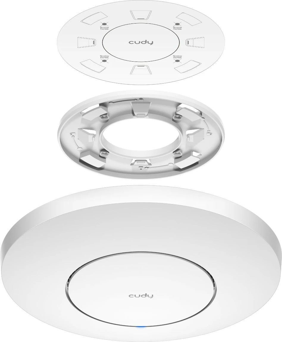 Brezžična dostopna točka Cudy AC1300, 2,4 GHz, 5 GHz, bela