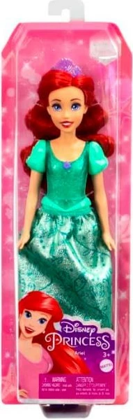 Punčka Disney Princess Ariel, Mattel HLW02/HLW10, z zeleno obleko