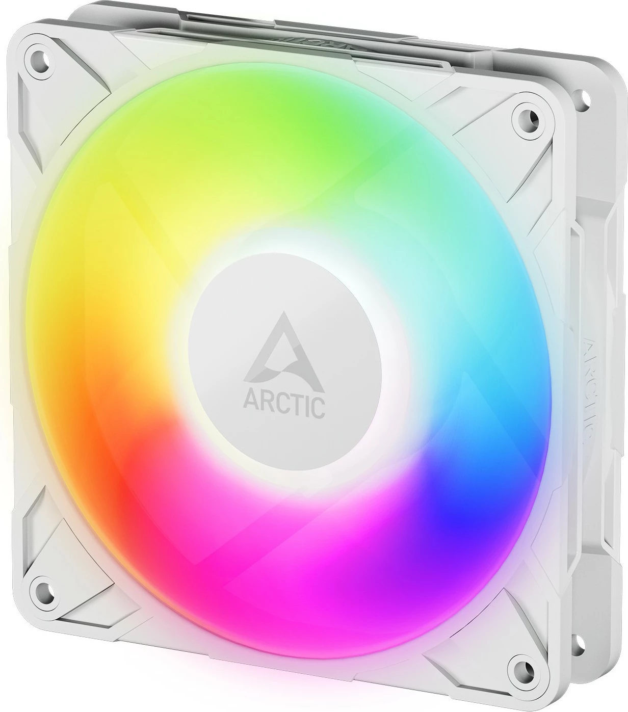 Ventilator za računalniško ohišje ARCTIC P12 Pro A-RGB, 120 mm, 3 kosi, bel
