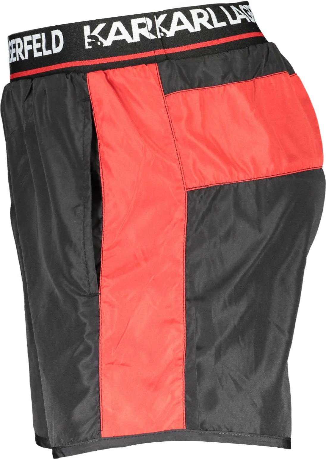 Kopalke kratke za moške KARL LAGERFELD BEACHWEAR, črne