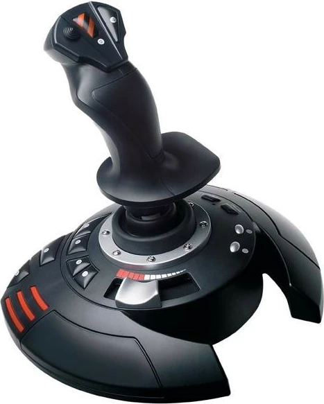 Igralni joystick Thrustmaster T.Flight Stick X 4160526, brezžičen, 12 gumbov, 4 osi, USB, PC/PS3, črn
