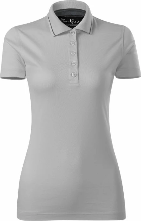 Polo majica za ženske Malfini, siva