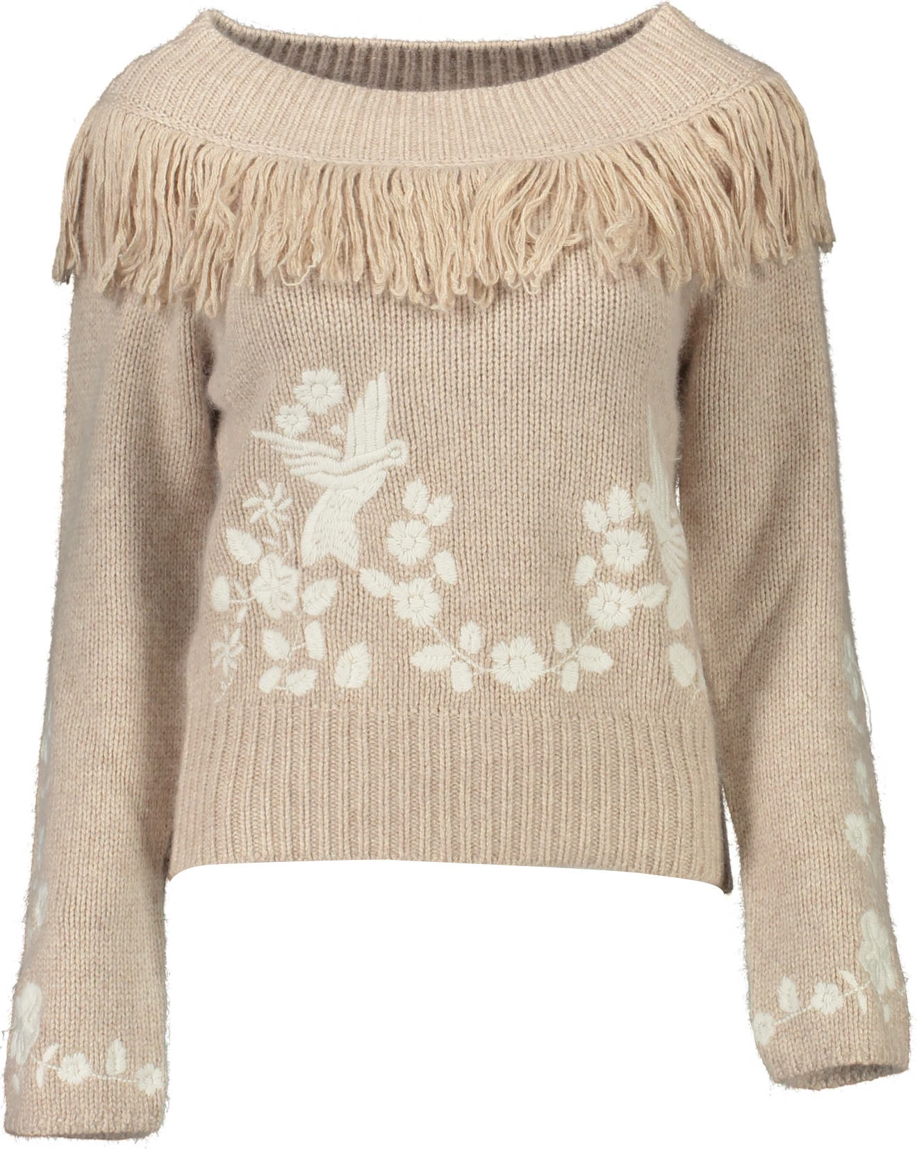 Pletenina BLUGIRL ženske, bež