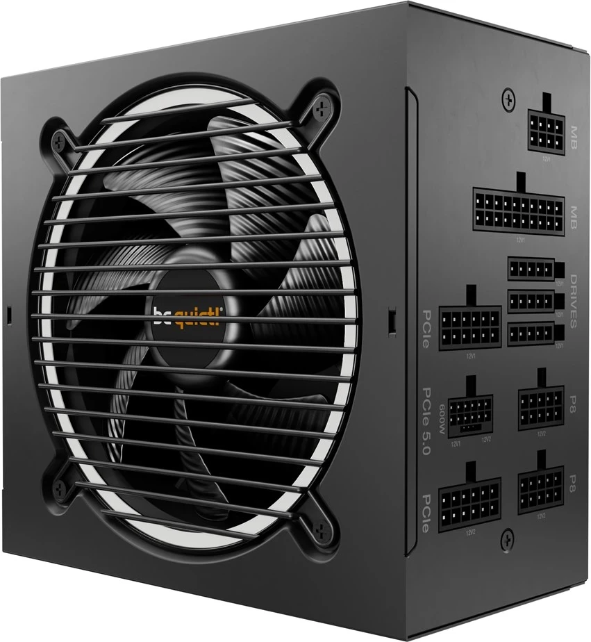 Napajalnik be quiet! PURE POWER 12 M, 1200 W, 20+4 pin ATX, črn