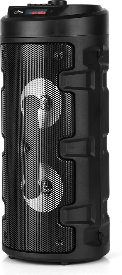 Prenosni zvočnik Media-Tech PARTYBOX KEG BT MT3165 V2.0, Bluetooth, KARAOKE, 40W, črn z LED